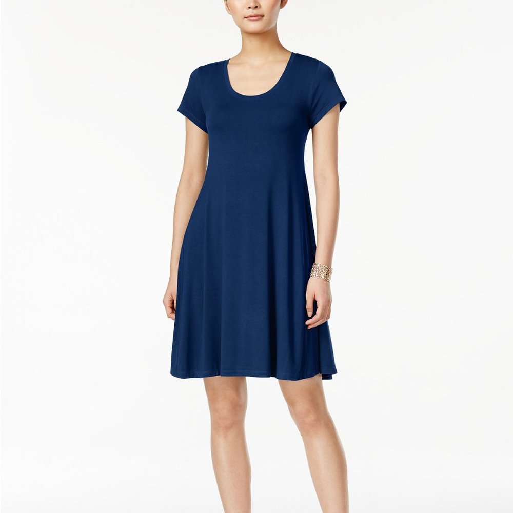 !!Ink Style & Co. Short Sleeve Long Casual Dress!!
